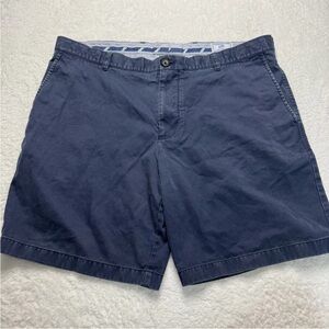 Southern Tide Men’s Blue Shorts The Skipjack W40‎ Flat Front Classic Preppy